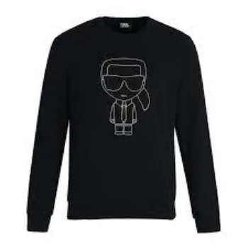 Black Logo Printed Sweatshirt